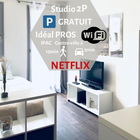 *Le Cityzen*15Min Du Centre A Pied+Parking Gratuit Annecy Buitenkant foto